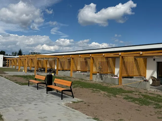 Taras drewniany - realizacja TM Dachy-Daszki 1